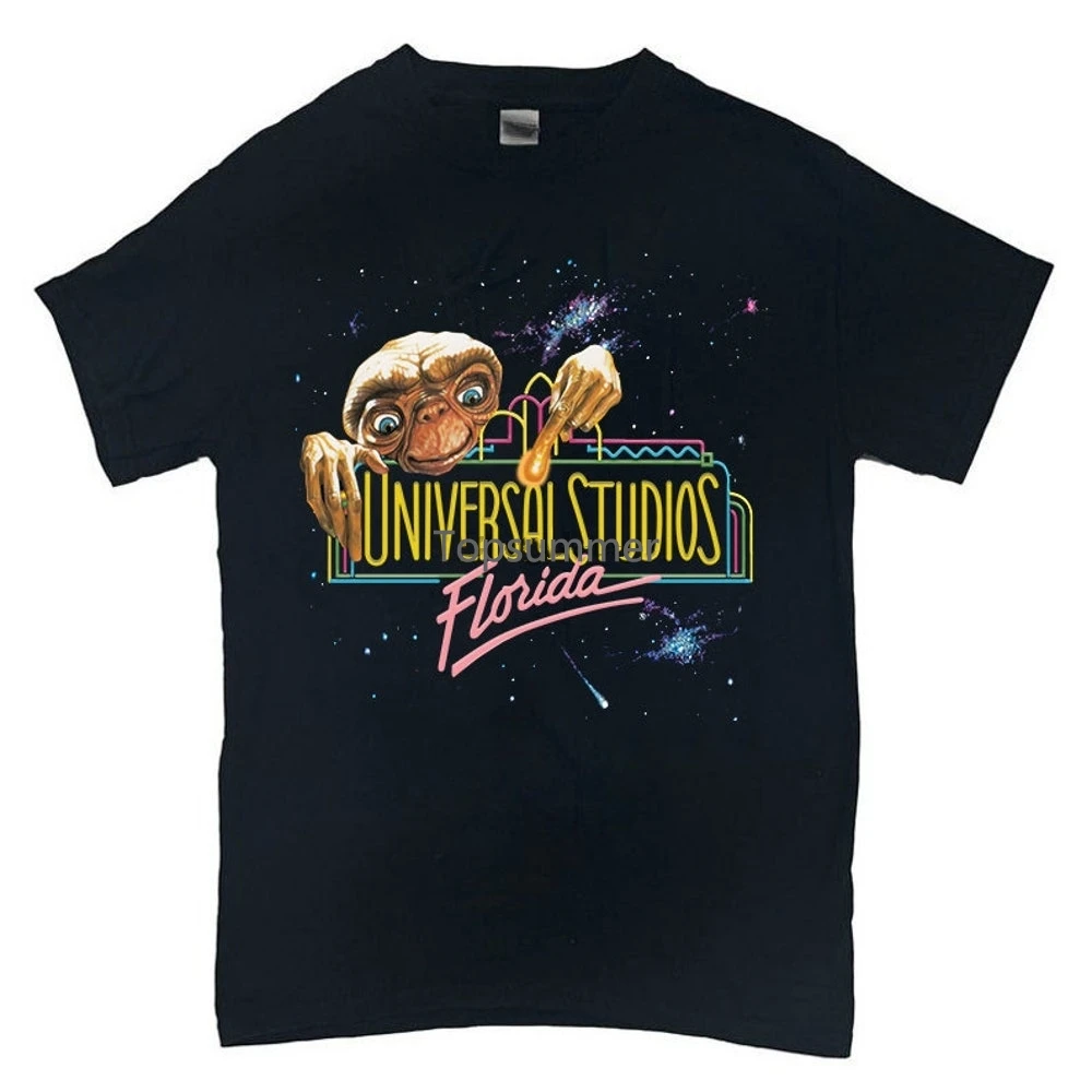 Vintage Anni '90 E. T Universal Studio Florida Promo Tee Vtg Et Movie Film Promo Shirt Ritorno Al Futuro Film Tee