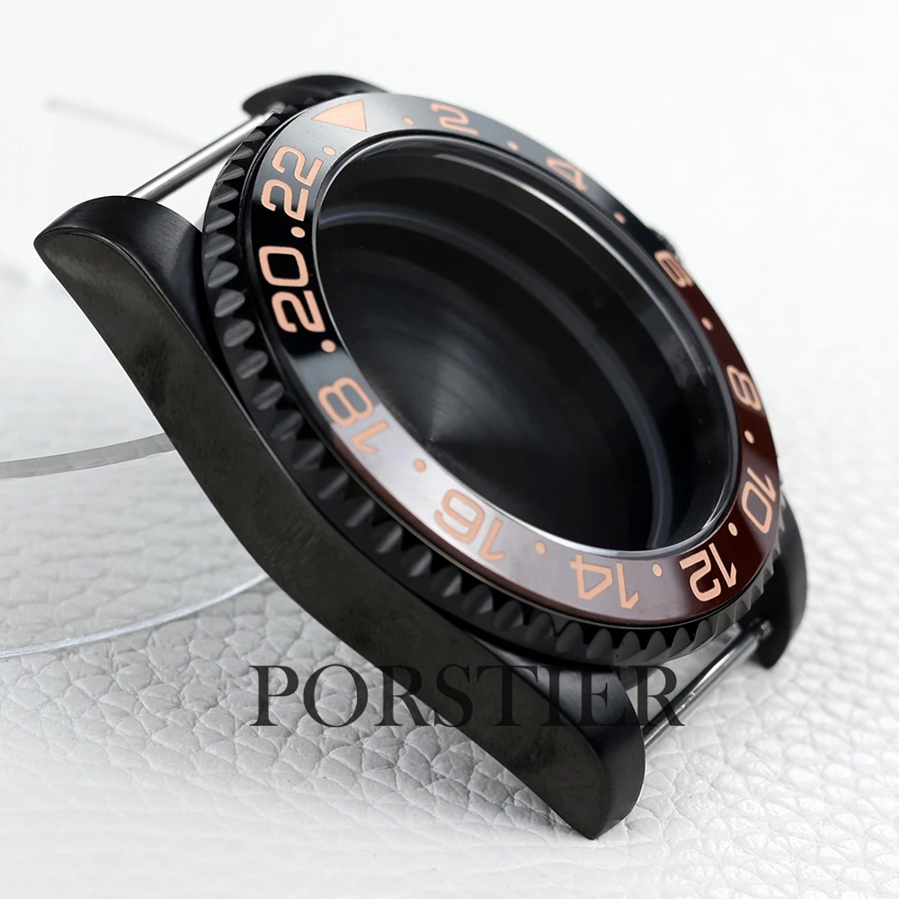 40mm NH35 Watch Case Black PVD