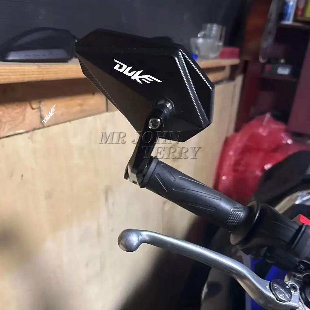 범용 오토바이 7/8 22mm 핸들 바 엔드 백미러 DUKE250 DUKE390 DUKE 390 250 125 250 690 790 890 890R 1290