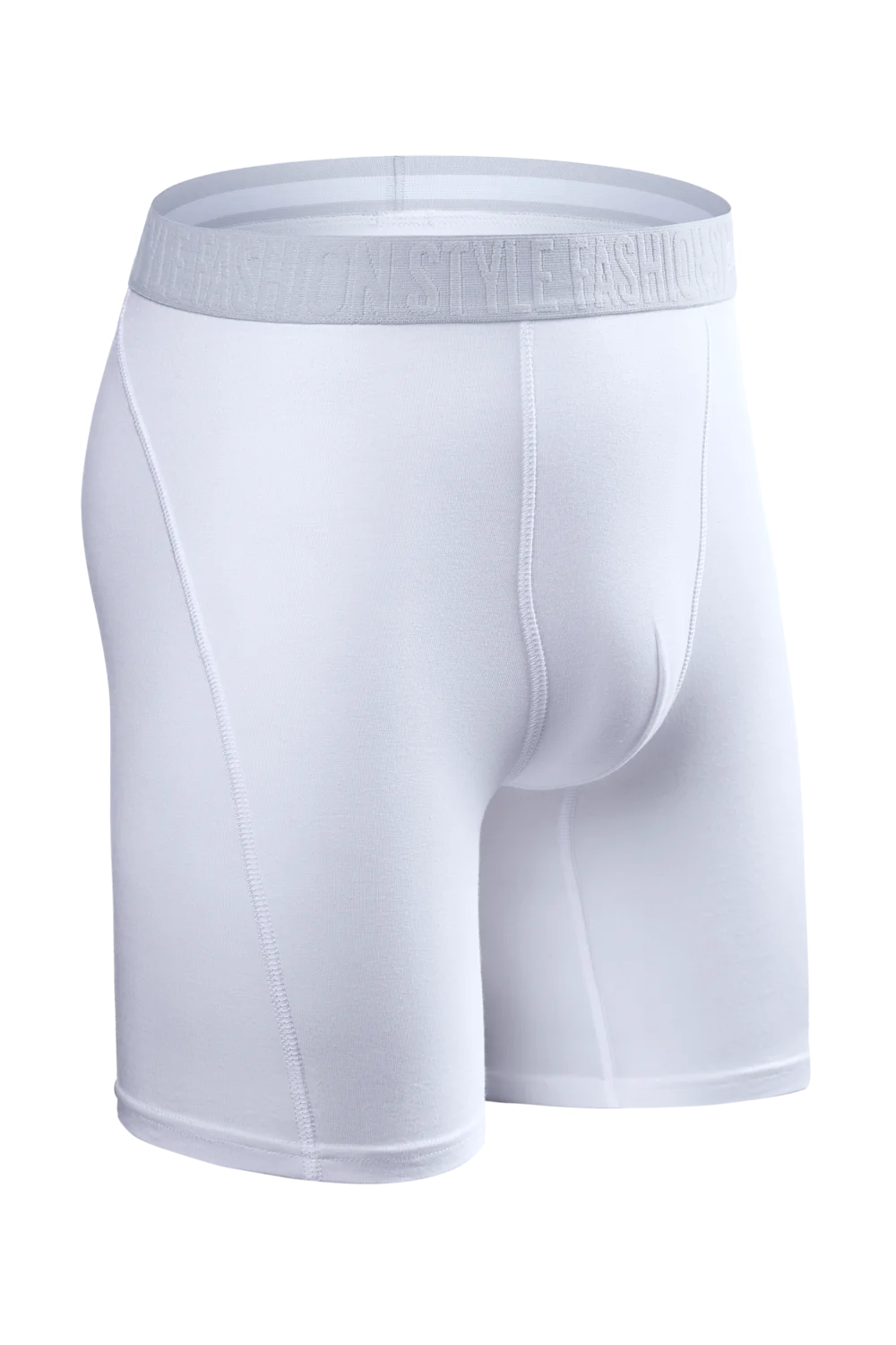 BONITOS Herren Boxershorts mit langem Bein, Herrenunterwäsche, lange Herrenunterhosen, natürliche Baumwolle, sexy Boxershorts, Marken-Herrenunterhosen, weich. – Detail 8