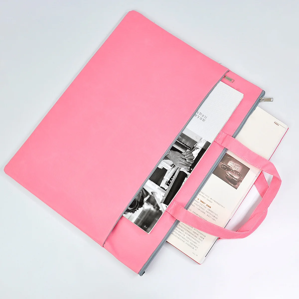 Art Storage Bag File Bag, Extra Large Waterproof Data Bag, Portable Simple Art Bag Painting Bag, Graphic Storage Bag Zipper Bag 5