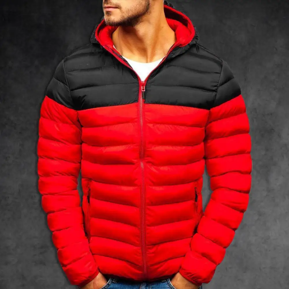 Description Picture 2 of itemMan Down Hooded Jacket Winter Autumn Coat Men Ultra Light Jackets Warm Outwear Parkas Outdoors Campaign Clothes
