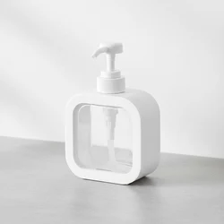 Portable Pump Dispenser for Liquid Essentials: Shampoo, Sanitizer, Lotion, and More (300ML)