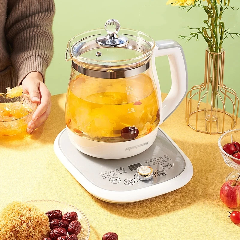Health Care Pot Household Electric Glass Kettle Automatic Thickening Tea Kettle Multi Functional Health Care Kettle 5