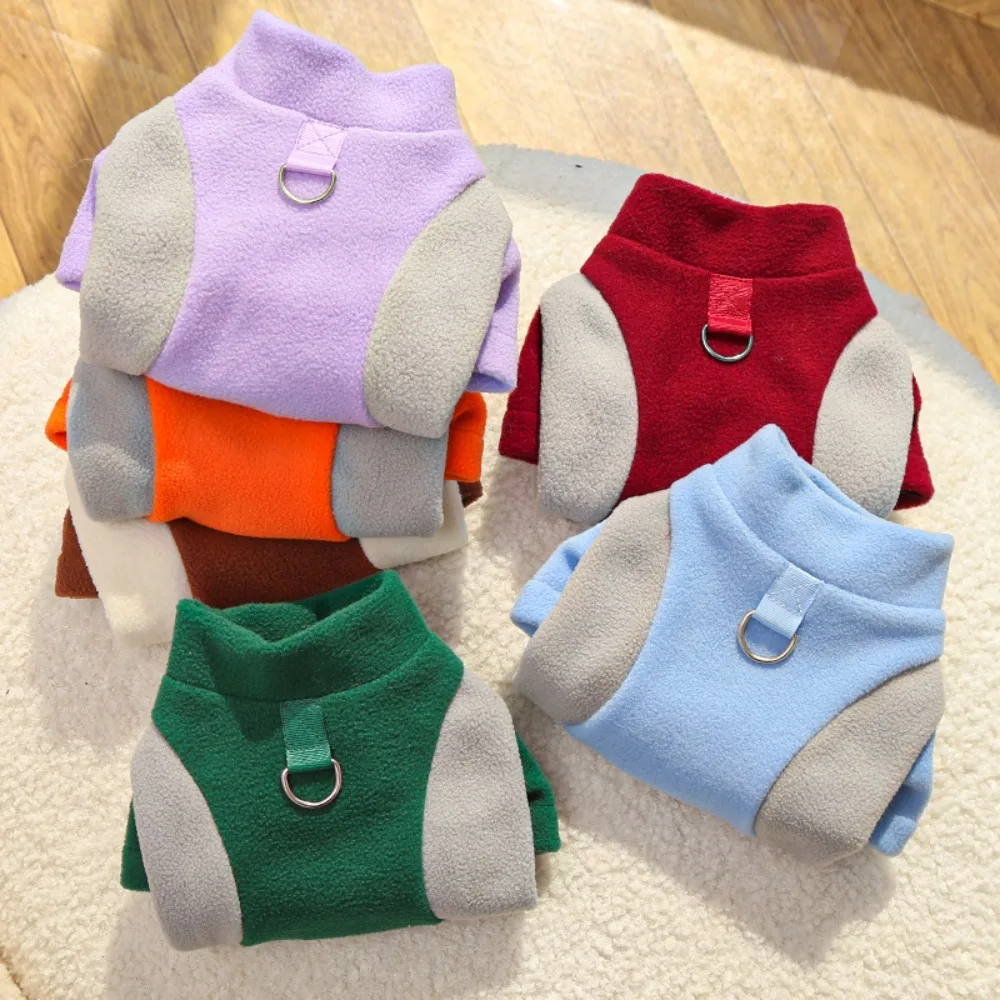 Herbst Winter Warme Haustier Kleidung Haustier Hund Warme Mantel für Kleine Mittelgroße Große Hund Katze Französisch Bulldog Kleidung Welpen Weiche Fleece Hoddie – Detail 8