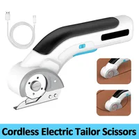 3.6V Cordless Electric Tailor Scissors  USB Charging Suitable For Cutting Cotton Fabric/Leather/Cloth And Other Materials 1