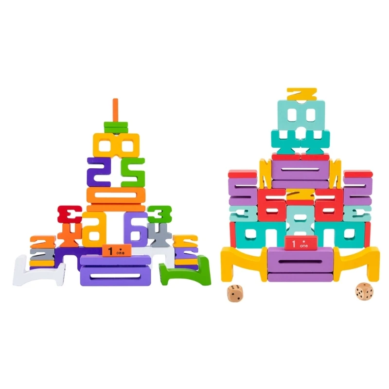 

Y1UB Colorful Stacking Number Math Toy for 3-6 Years Old Baby Birthday Gifts