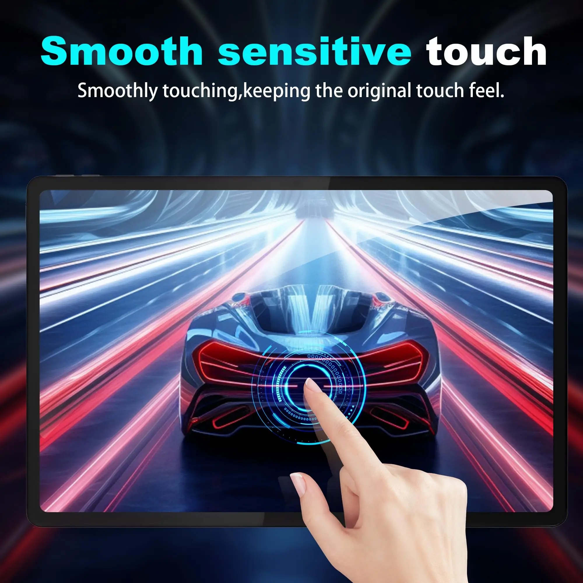 11-Inch 2.5D HD Clear Tempered Glass Screen Protector with Radian Edge