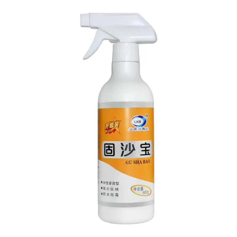 

500ml Sand Fixing Agent Spray Wall Protection Mending Agent Crack Repairing Sealing Broken Hole Filler Home Repair accessories