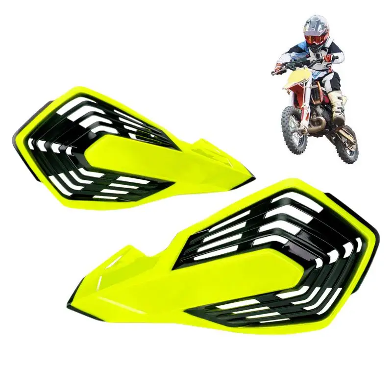 

Dirt Bike Hand Protectors Dirt Bike Grip Bar Hand Guards Universal Motorcycle Handle Protector For 2228mm Handlebars Anti-fall