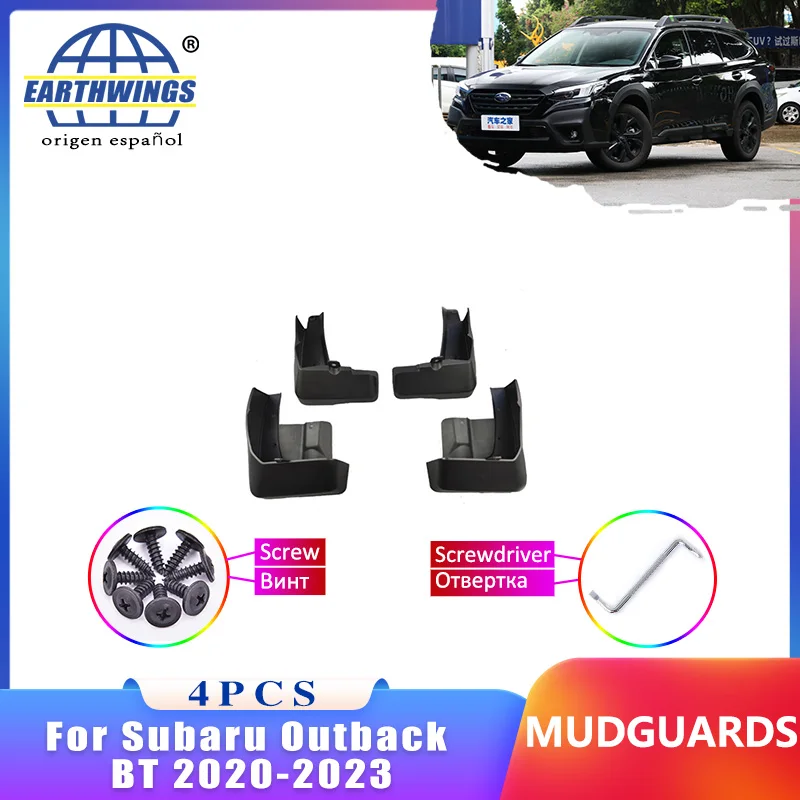 

Mudflap For Subaru Outback BT 2020-2023 MK6 New Mudguard Front Rear Fender Car Styling Accessorie Upgrade Version Four Piece Set
