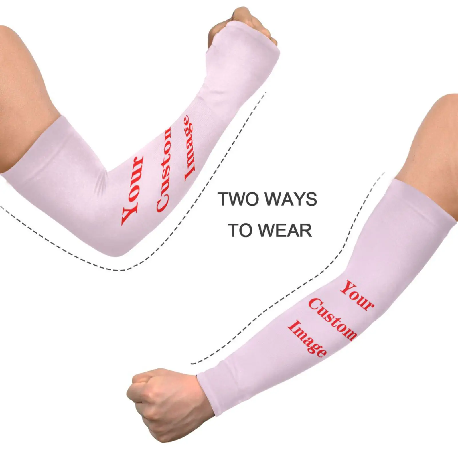 New Cycling Cooling Arm Sleeves Ice Fabric Breathable Quick Dry Sportswear Sun UV Protection Long Arm Cover Cycling Sleeves