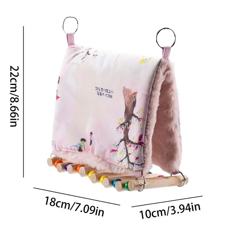 Bird Hammock Artificial Bird Nest Parrot Hammock Warm Comfortable Bird Nest Bed Winter House Squirrels Parrot Sparrow Sleeping