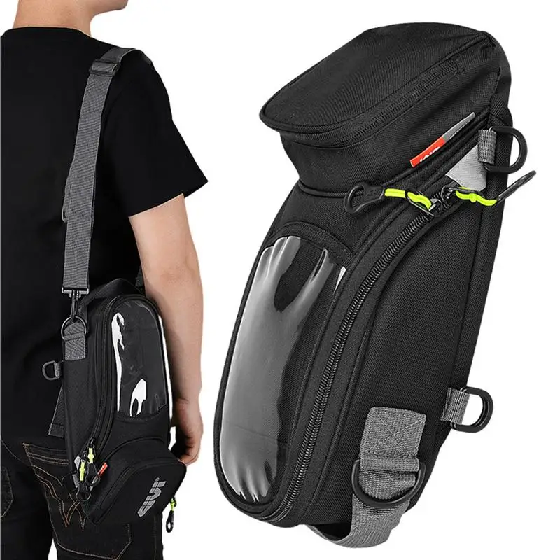 

Strong Magnetic Motorcycle Tank Bag Large Capacity Mobile Phone Navigation Multifunctional Men Motorbike Saddle Single Bag