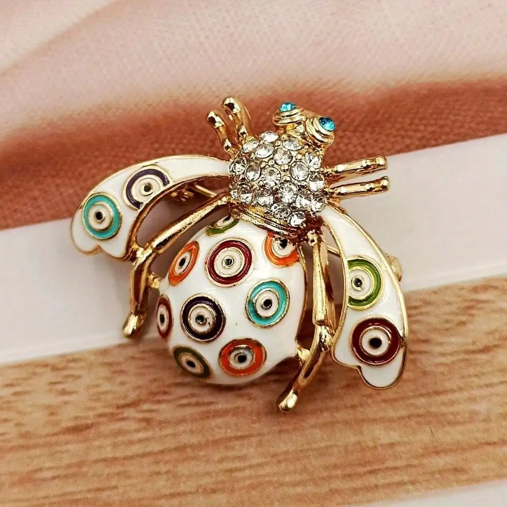 바로크 럭셔리 곤충 벌 디자인 남성 여성 브로치 핀