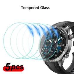 Premium 9H Tempered Glass Screen Protector - Durable HD Anti - Scratch Film - Honor Watch 5 Pro (5 Pieces)