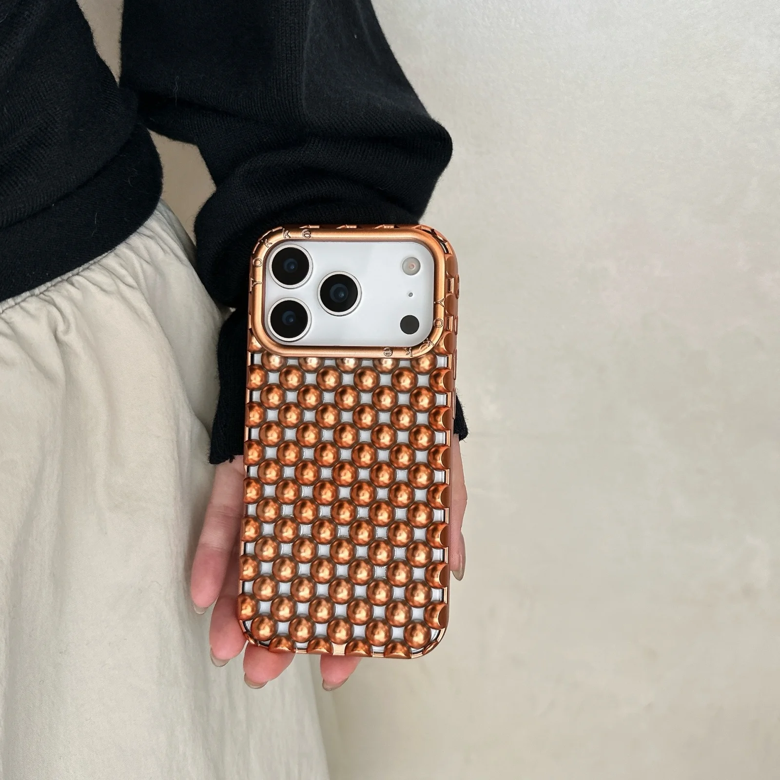 Luxurious Shockproof Phone Case: Anti-Drop Protective Back Cover