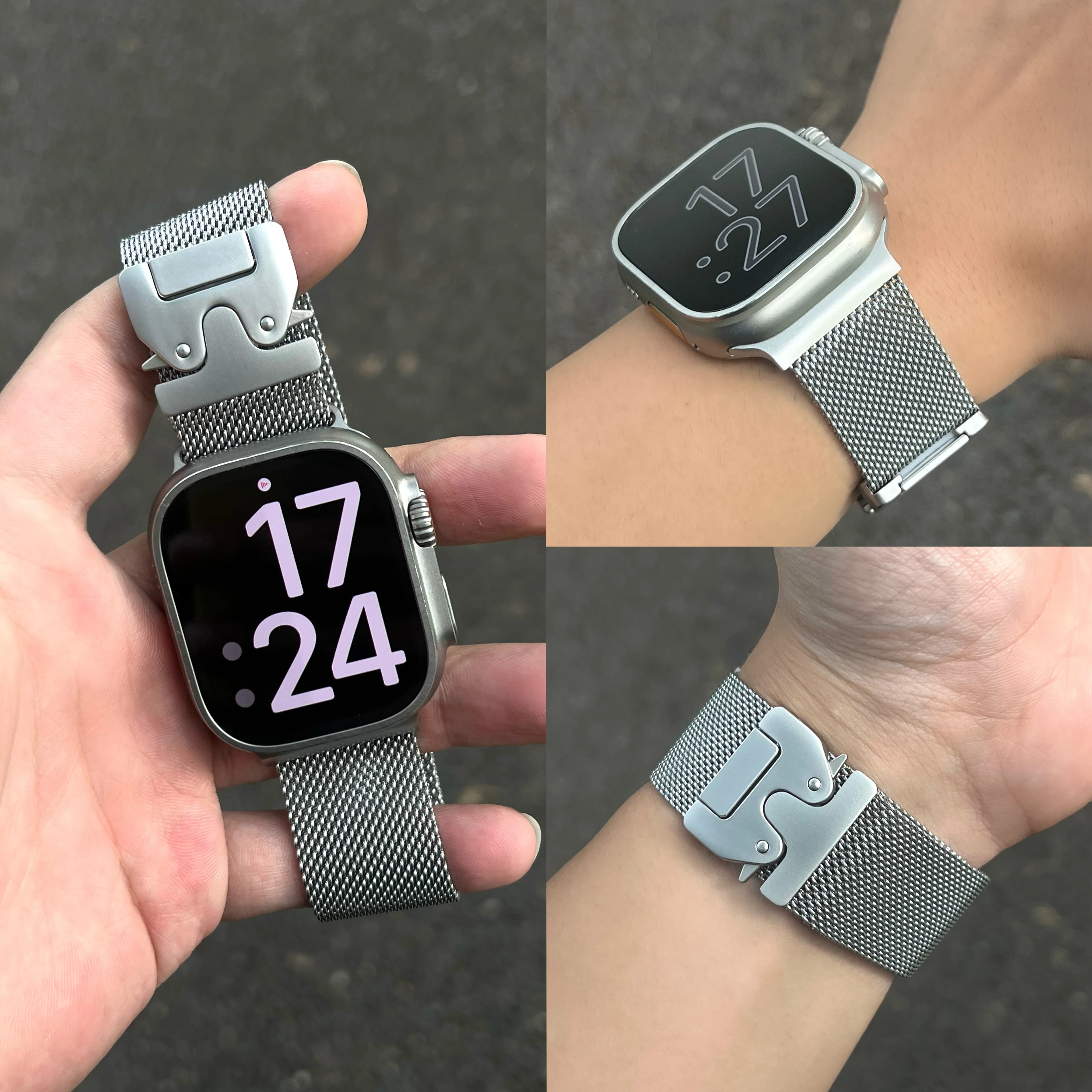 Parachute Strap with Milanese Loop