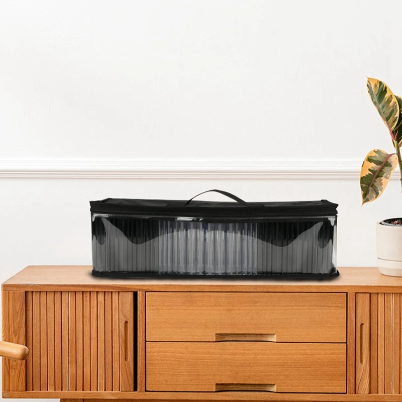 L19-CD Storage Bag Transparent TPU Dust Proof Storage Bag Home DVD Disc Portable Boxes Album Game Disc Box cd dvd storage bag