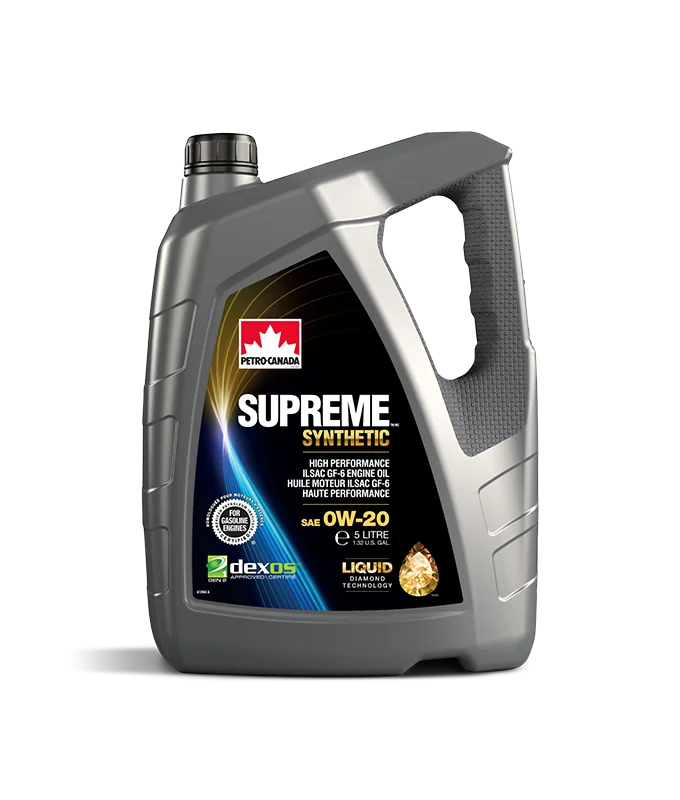 엔진 오일 Petro Canada Supreme synthetic 0W 20 (5 L.), mosyn02c20 Петро 캐나다