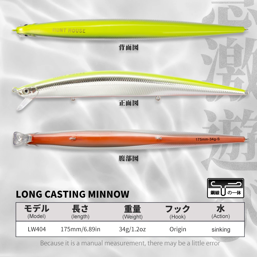 Hunthouse Tide- ̳ ö̾  ,  ĳ ŷ ϵ Ʈ 175mm 34g ũ Ʈ  ũ