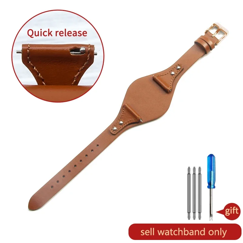 Fossil Women's Genuine Leather Cowhide Watch Strap - 18mm Waterproof Soft Watchband