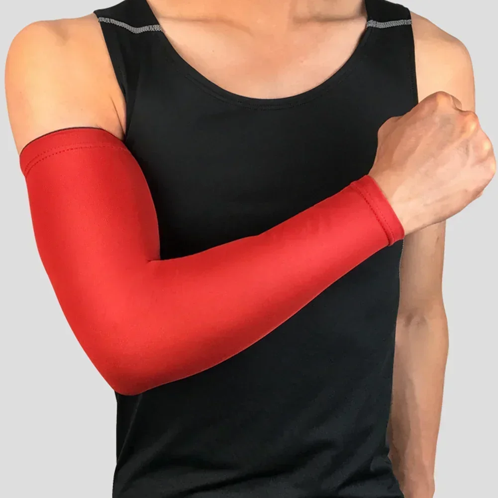 1pcs Basketball Shooter Sleeves Compression Sunscreen Bands Cycling Running Breathable Elastic Cuff