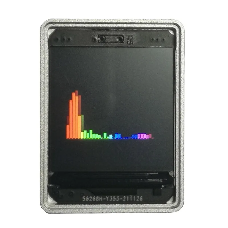 1.3in Aluminum Alloy Voice-controlled VU Instrument Display Multi-mode Band Spectrum Support GPS Timing voice controlled display