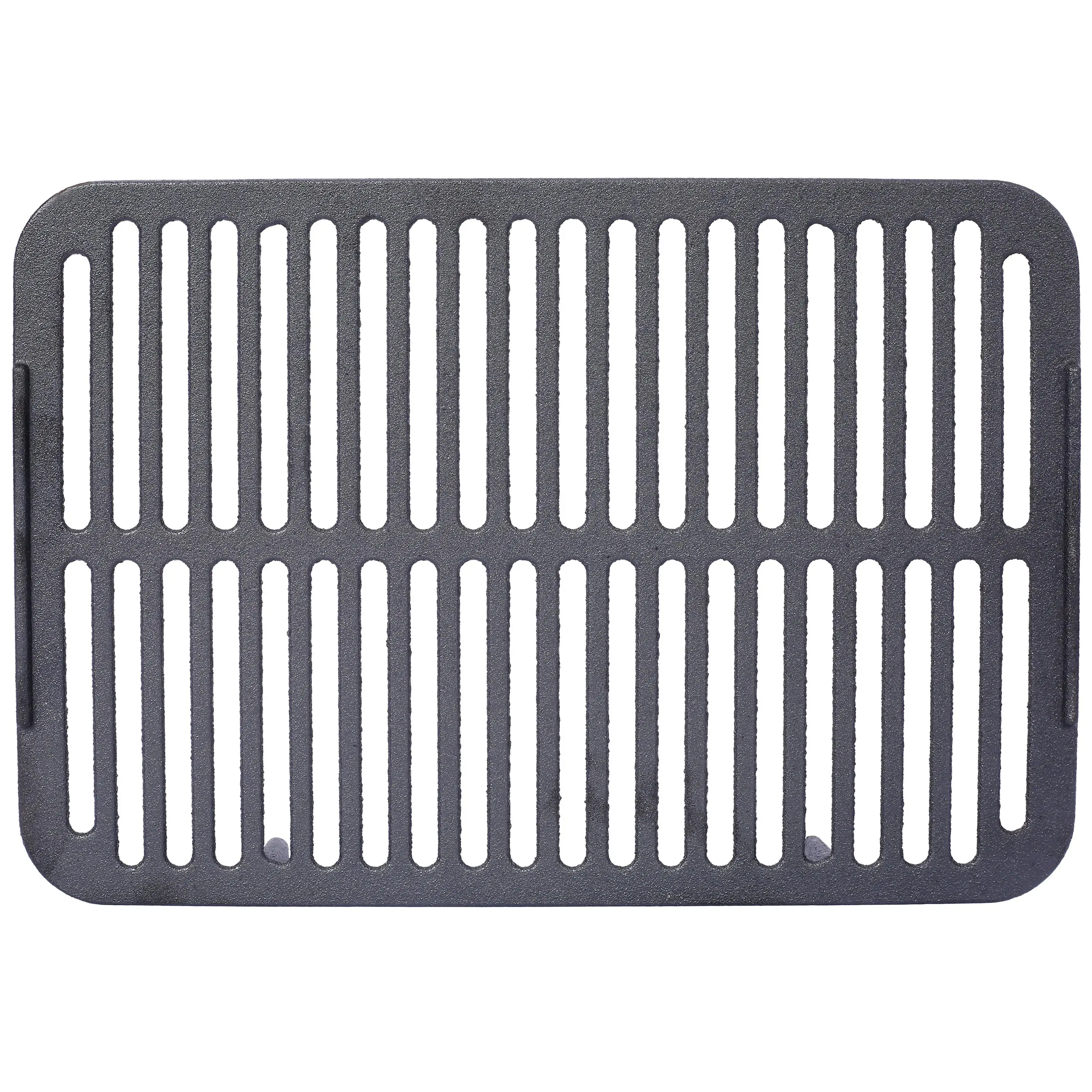 Portable Oval Cast Iron Grill-Enameled Charcoal BBQ for Outdoor Cooking, Durable Tabletop Hibachi Skillet & Camping Stove