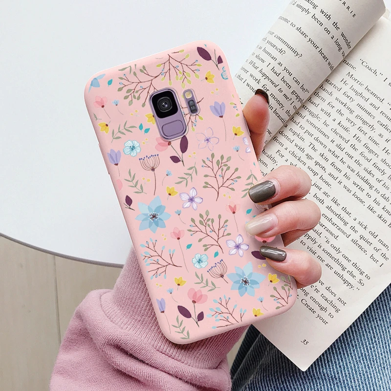 Adorable Sunflower Soft Bumper Case - Painted Design