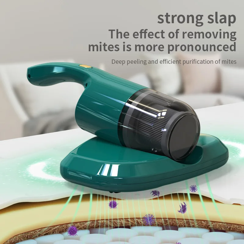 

Mites Vacuum Cleaner Wireless Portable Mite Removal UV Vacuum Mites Eliminator Dust-collecter Cleaning Machine for Bed Pet