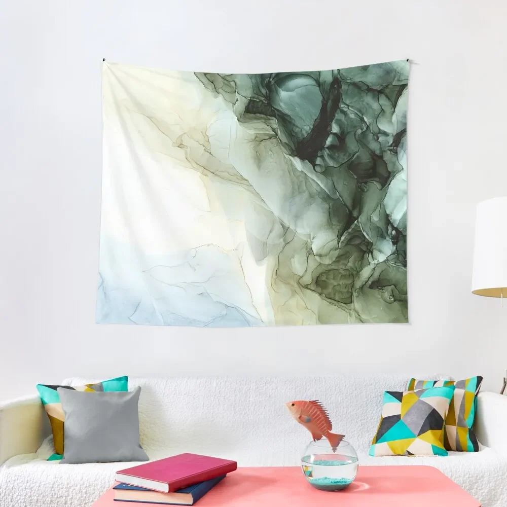 

Land and Sky Abstract Landscape Painting Tapestry Custom Bedroom Deco Room Decor Tapestry