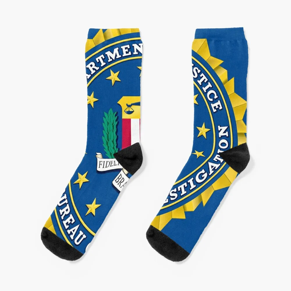 FBI Seal - Seal of the Federal Bureau of Investigation Socks Non-slip socks summer Socks For Men Women's