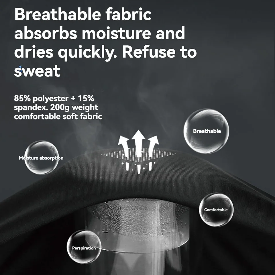 GTUBIKE 1 PCS Sports Knee Support Protector Brace Strap, Breathable ANTI-UV Cycling Leg Sleeve Basketball Leg Sleeves Knee Pads view 4