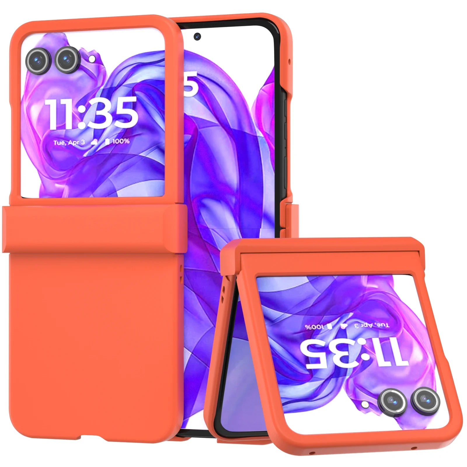 Slim Ultra Thin Hard Protective Candy Color Phone Case with Camera Guard