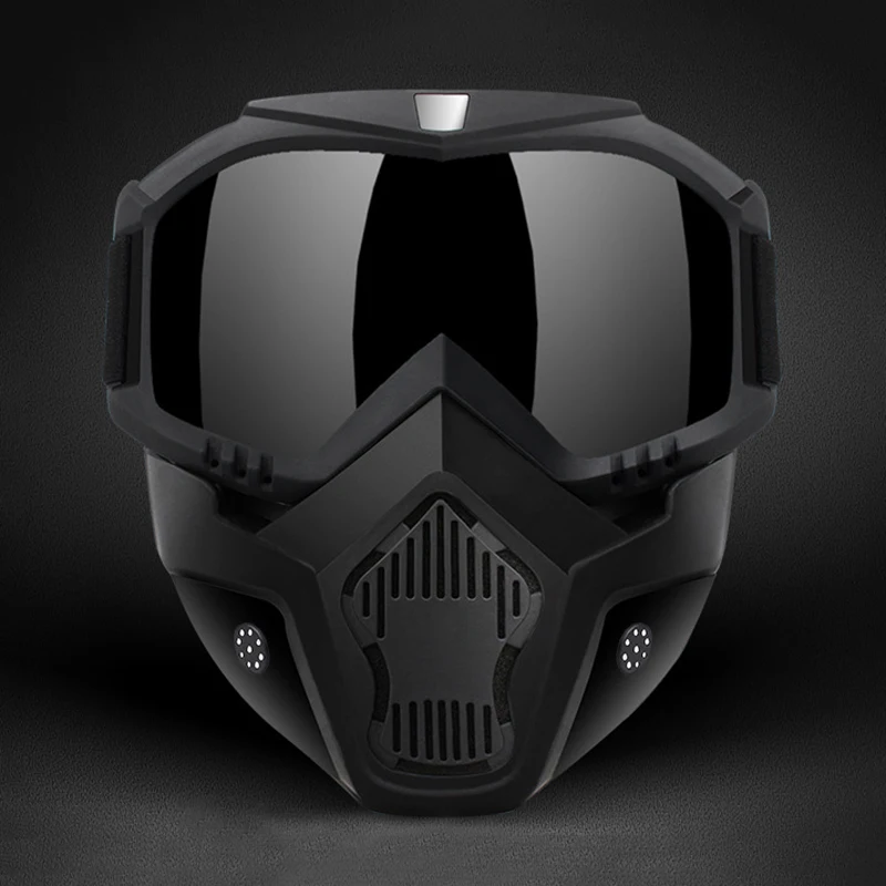 Motorcycle Goggles Mask Windproof Dirt Bike Anti-impact Paintball War Game Motocross Hunting Cycling Mask