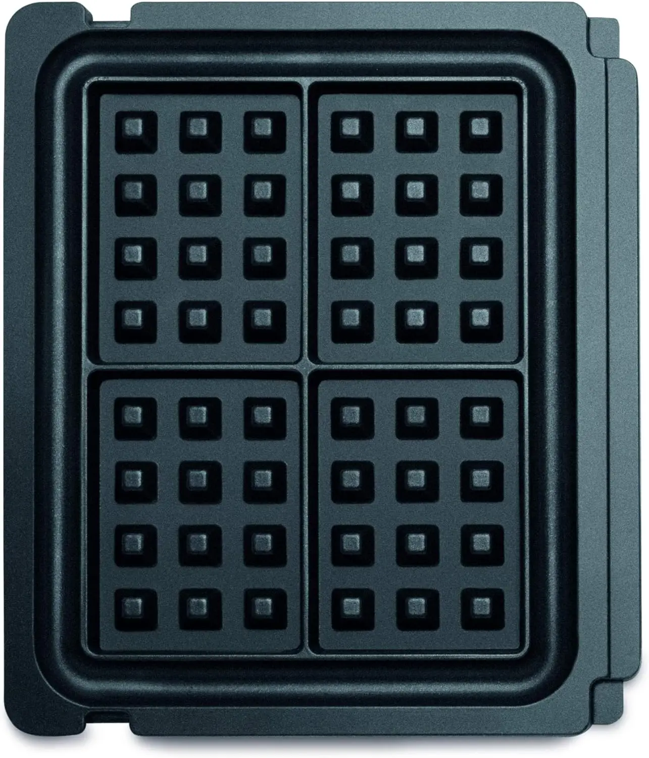 

No-mess Waffle Plates, Nonstick Plates Small