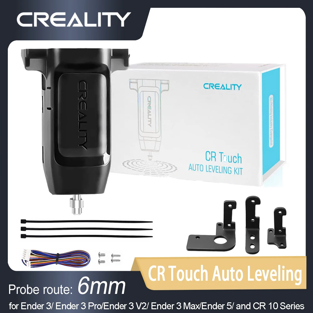 Creality cr Touch Kit de Atualização Nivelamento Automático 32 Bit Sensor Impressora 3d para Ender v2 Pro Ender Cr10 V4.2.2 V4.2.7 Mainboard