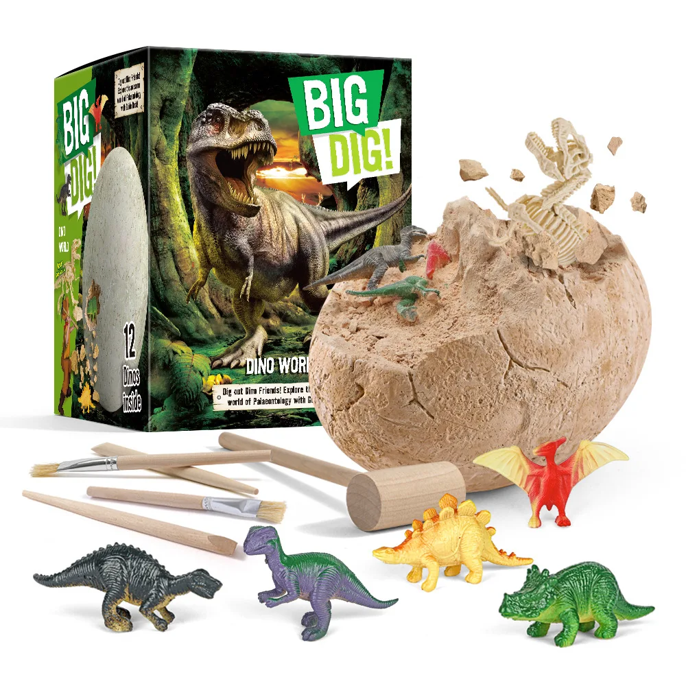 

New Archaeological Excavation Sets Toy for Children Simulation Dinosaur Skeleton Fossil Jurassic Dinosaur DIY Assembly Toy