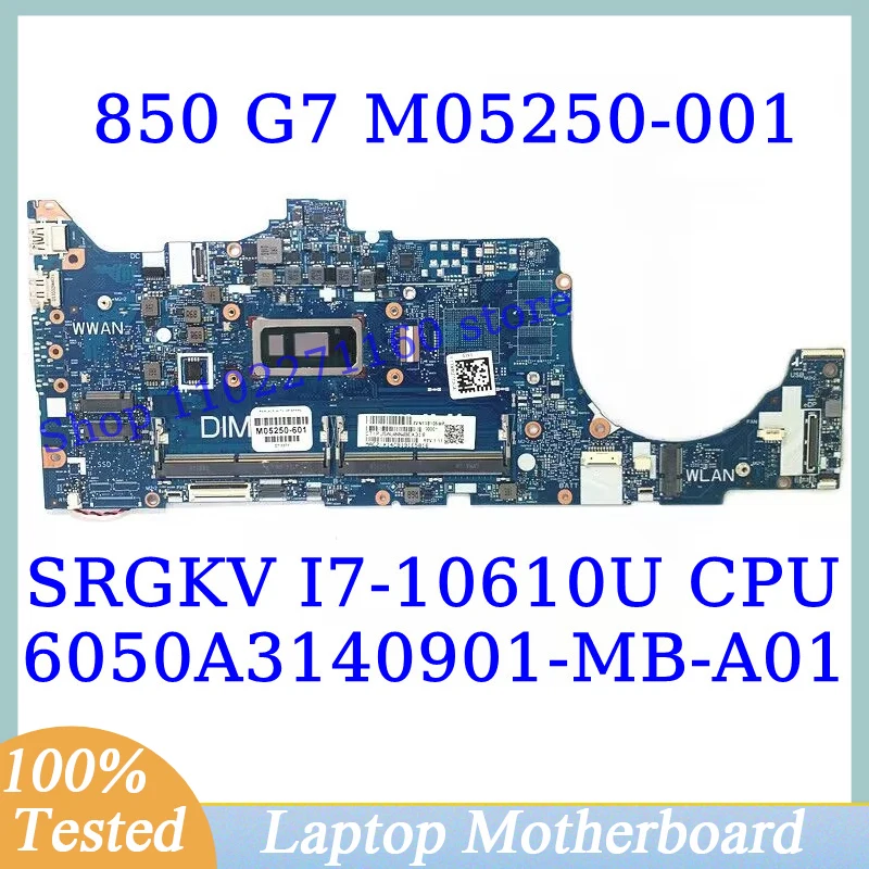 M05250-001-M05250-501-M05250-601-For-HP-850-G7-With-SRGKV-I7-10610U-CPU ...