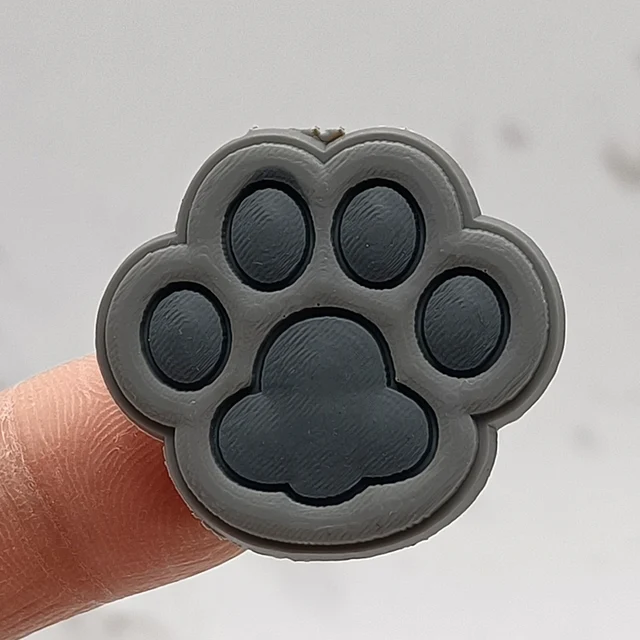 Cat Dog Paw PVC Shoe Buckle Accessories Funny DIY Colorful Animal Paws Shoes Decoration Jibz For Crocs Charms Kids Party Gift H