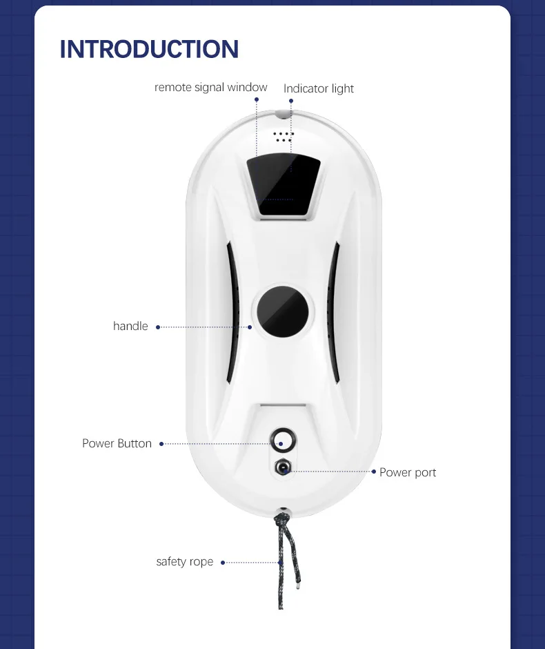 Window Cleaner Robot Automatic Cleaning with Intelligent Path Planning Edge Dete