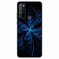 Stylish Cartoon Painted Soft Silicone TPU Case for TCL 30 XL - Cool Protective Bumper Cover (64)