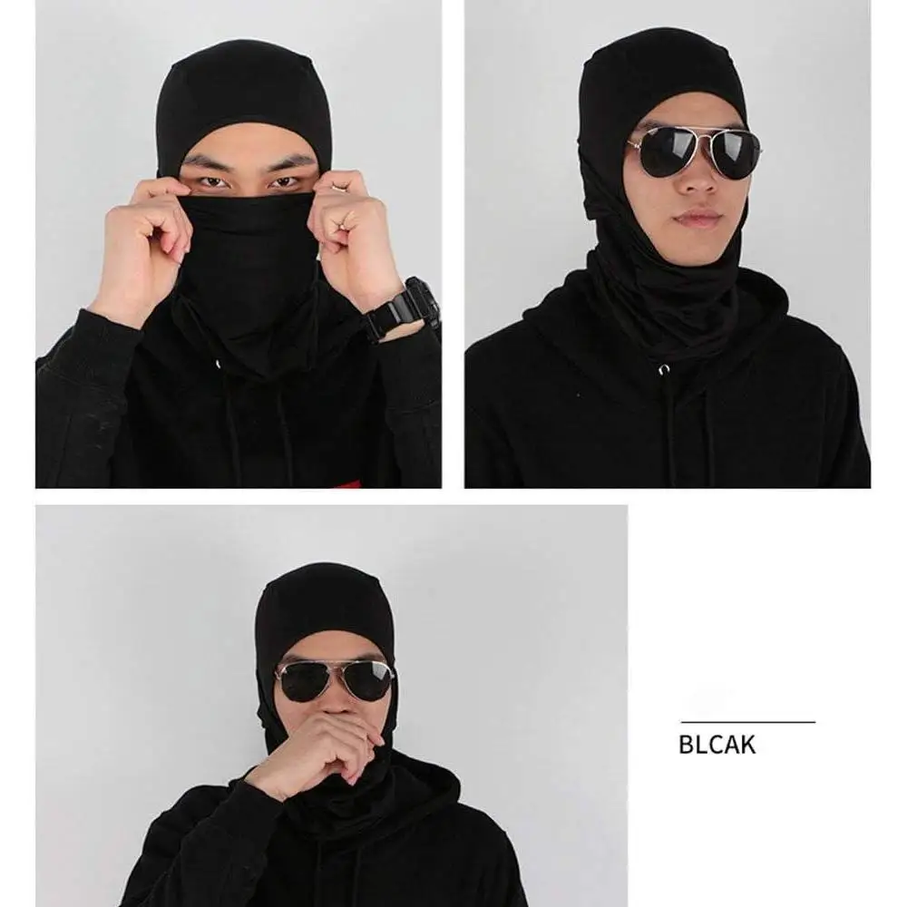 야외 스포츠 라이딩 마스크 헤드 커버 목 보호대 오토바이 페이스 마스크