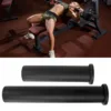 Barbell Adapter Sleeve 25mm to 50mm Black Change Diameter Fitness Equipment Accessories PP Material For Gym Fitness Center