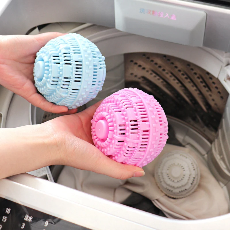 Reusable Magic Laundry Ball 10cm For Household Cleaning Washing Machine Clothes Softener Laundry PVC Washing powder Clean Tools laundry ball
