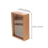 Wood Coin Bank Clear Window Photo Frame Piggy Bank For Adults Money Saving Jar Wooden Box Home Decor Money Boxes 2