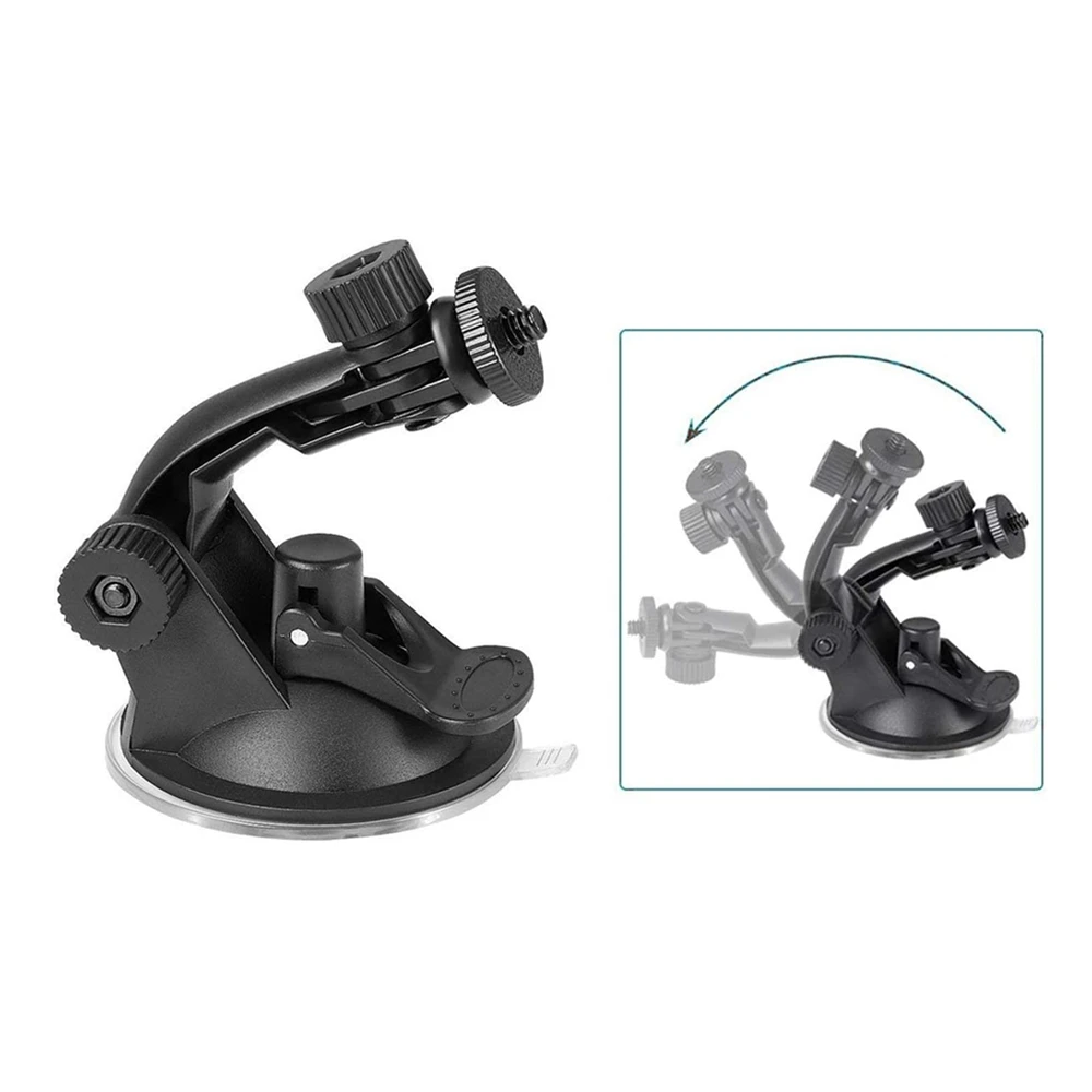 Pack complet du support ventouse pour caméra d'action Gopro Hero 10 9 8 7, incluant les accessoires de montage.