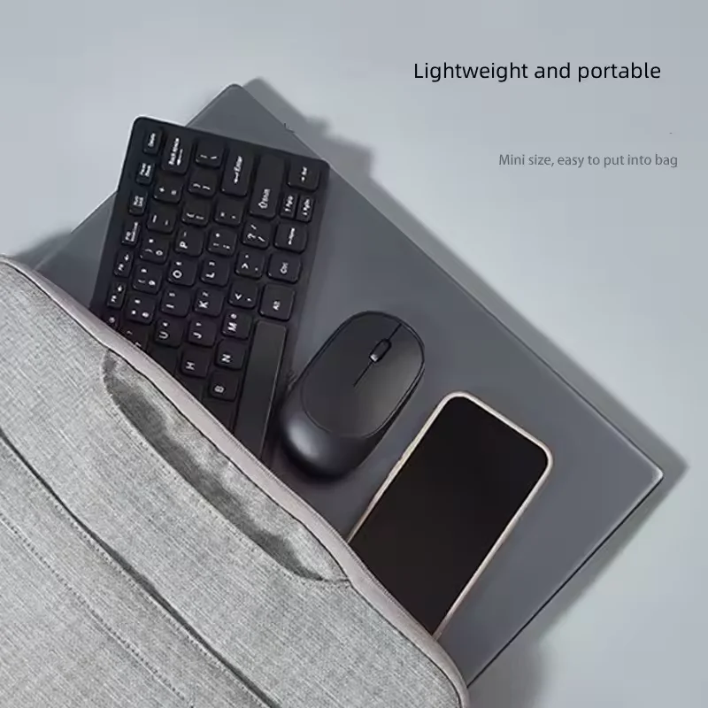 2.4G 무선 키보드 및 마우스 Protable 미니 키보드 마우스 콤보 세트 노트북 노트북 Mac 데스크탑 PC 컴퓨터 스마트 TV PS4