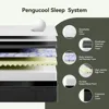 10 Inch Memory Foam Mattress, Cooling Charcoal Mattress in a Box, Medium Firm for Back Pain Relief, CertiPUR-US Certified 3